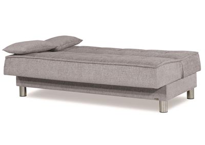 Smart Fit Silver Chenille Sofabed,Ottomanson (Previously Casamode)